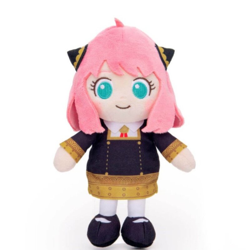 Anime cosplay anya falsificador rosa peruca spyxfamily cosplay bonecas de pelúcia spy traje vestido para meninas crianças enfants adultos roupas presente