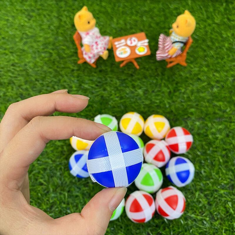 10/20 PCS Catapult Gun Sticky Ball Throwing Toys Children's Darts Accessories Suction Cup ball Outdoor Sports Sticky Target ball