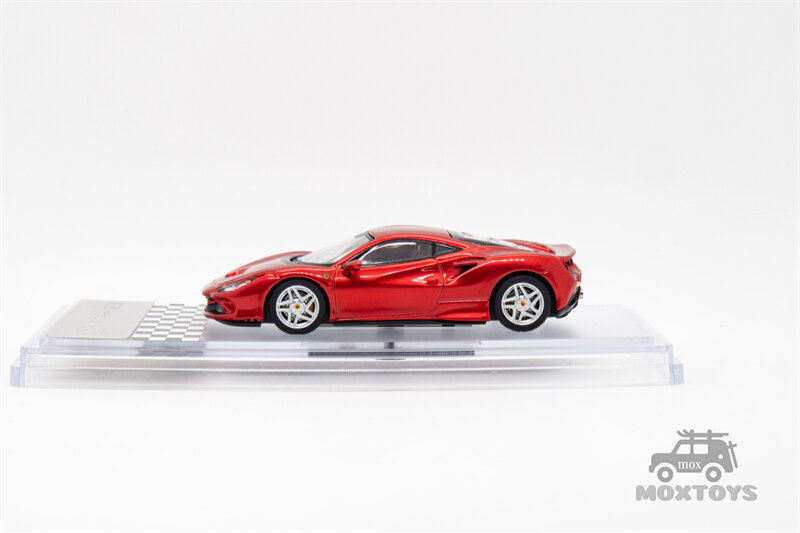 MiniDREAM 1:64 F8 Tributo Metallic Red / Blue Diecast Model Car