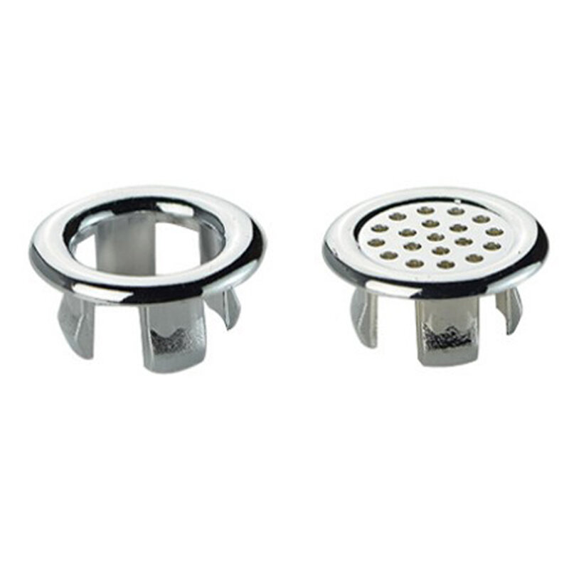 1/5 Pcs/Set Kitchen Sink Basin Plug Hole Overflow Ring Mesh Ring Hollow Ring Plastic