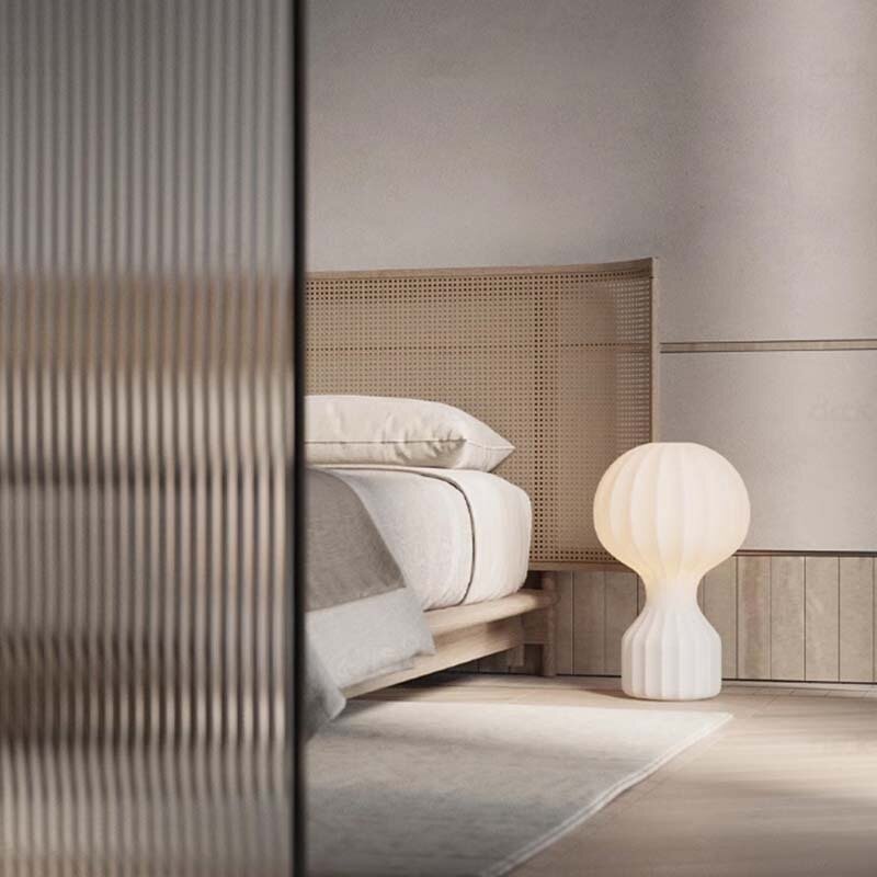 Дизайнерский шёлковый стол Дания, искусственный стол для спальни, бара, гостиной, кабинета, настольная лампа, декор для помещений, воздушный шар, атмосферное светодиодное освещение
