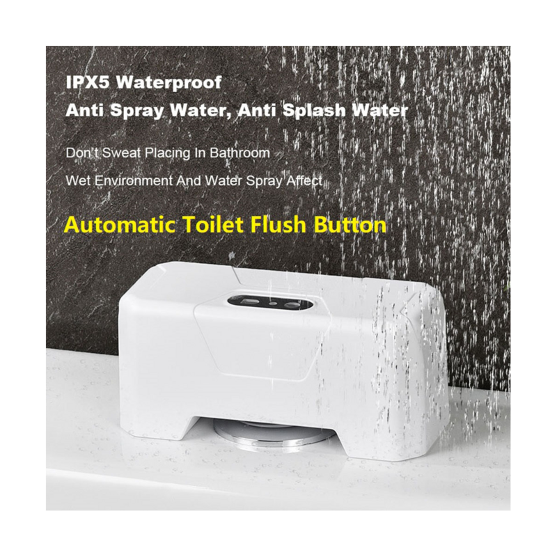Automatic Toilet Flush Button Toilet Smart Sensor Flusher ExternalInfrared Rechargeable Smart Toilet Flushing Sensor