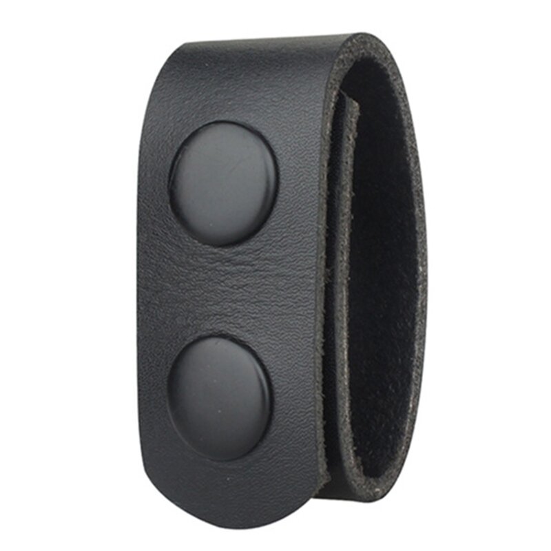 Boucles ceinture tactiques en Faux cuir, gardien ceinture, boutons à Double pression, livraison directe