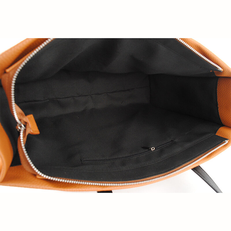 Women's Fashion Shoulder Bag Large Capacity Commuting Solid Color Tote Bag Messenger Female Handbag Bolsa Feminina