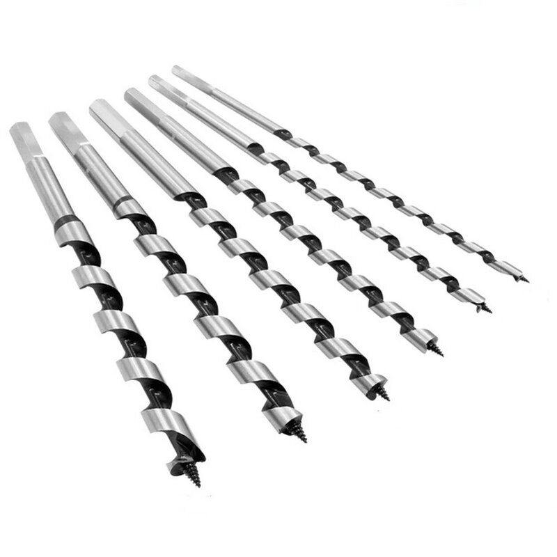 Hex Shank HCS Drill Bit Woodworking 230mm Central Solid Long Woodworking Center Auger Single Wing Cutting Edge	