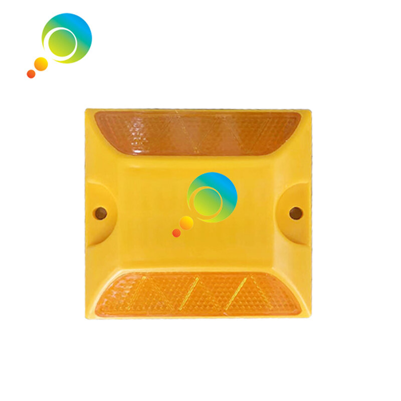 Alta qualidade novo lançamento preço de fábrica brinco marcador de estrada plástico amarelo
