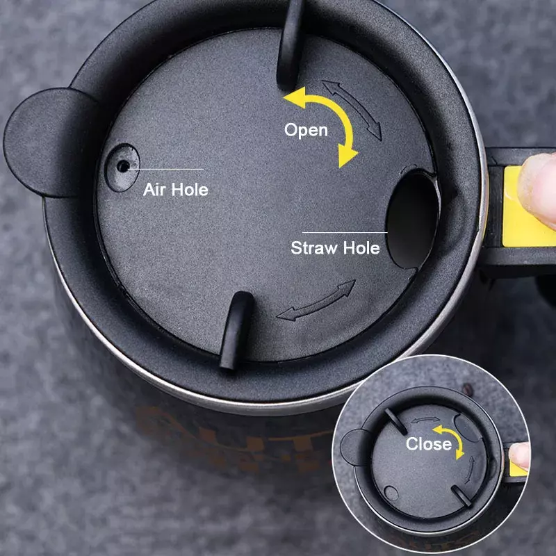 Neue Automatische Selbst Rühren Magnetische Becher 304 Edelstahl Kaffee Milch Mischen Tasse Kreative Mixer Smart Mixer Thermische Tassen