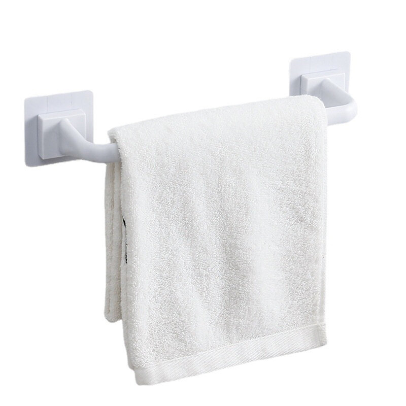 No Punching Towel Rack Bathroom Towel Holder Stand Home Storage Hanging Rack Cabinet Door Multifunctional Organizer Supplies