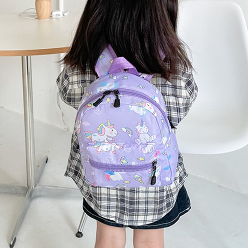 Children'S Cartoon Dinosaur Backpacks Teenager Cute Kindergarten Schoolbag Waterproof Kids Boys Girls Book Stationery Storage