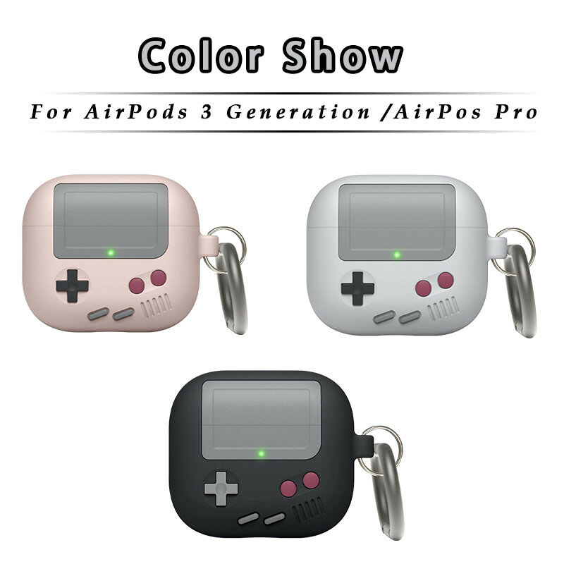 Чехол Xnyocn 2021 для AirPods 3, защитный чехол для Apple AirPods 3-го поколения, игровой чехол для мальчика для AirPods Pro, силиконовый чехол