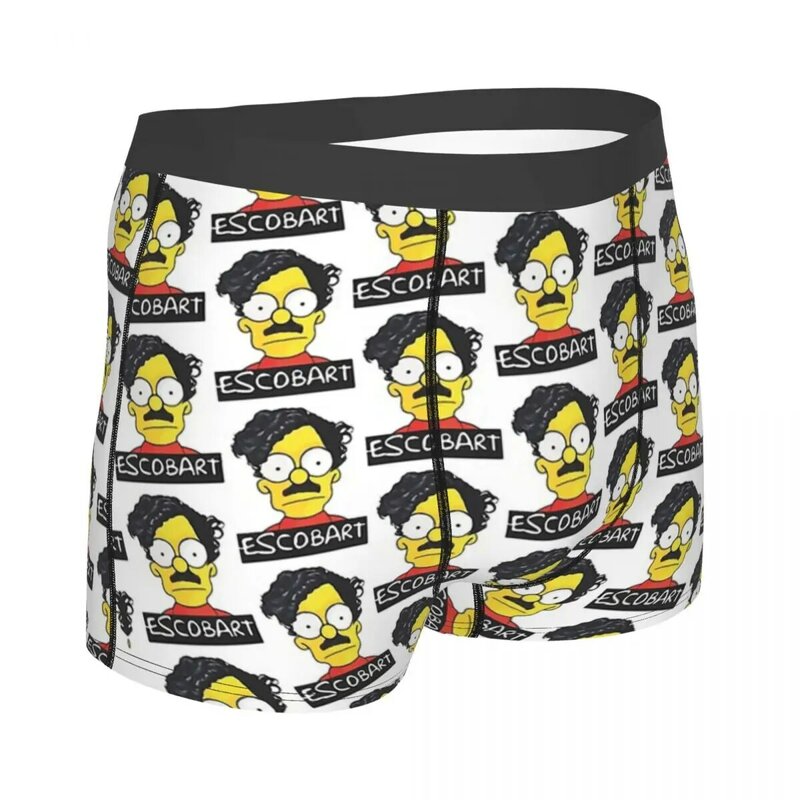Escobart Herren Boxershorts hoch atmungsaktive Unterwäsche Top-Qualität Print Shorts Geburtstags geschenke