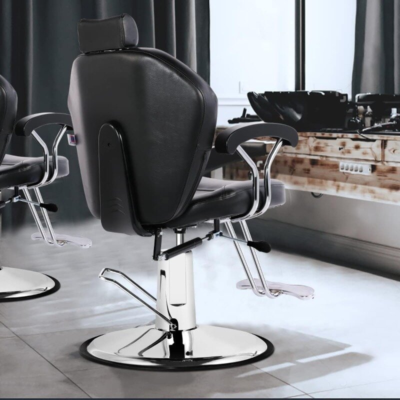 Chaise de barbier tout usage pour coiffeur, coiffeur à main d'artiste, salon de coiffure