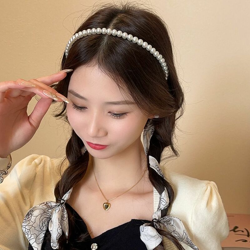 Bandeau de cheveux à motif tempérament pour femme, cerceau à cheveux, ruban design, style coréen, fête, mode, accessoires pour cheveux, bandeau de sauna