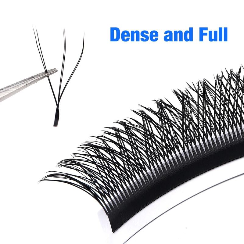 Wendy Two Tips 6D W Shape Lashes Extension Premade Volume Fan High Quality Fake Eyelashes Supplies Natural Look Lashes Extension