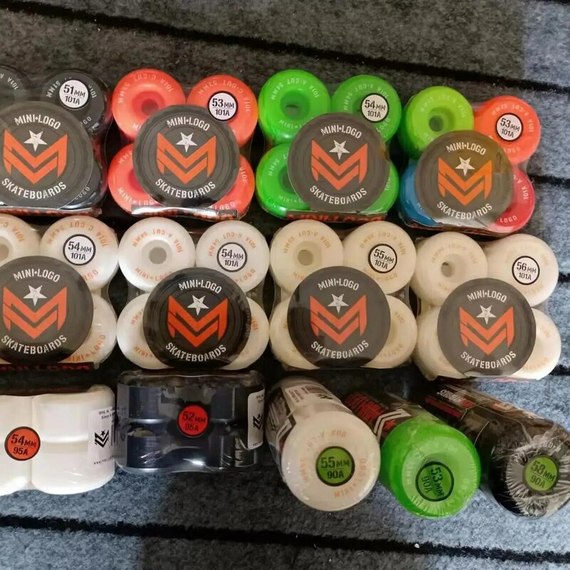 MinilKnitting-Lot de roues pour planche à Ces, 4 pièces, originales, neuves, 100% 10l'autorisation 90A 95A pro