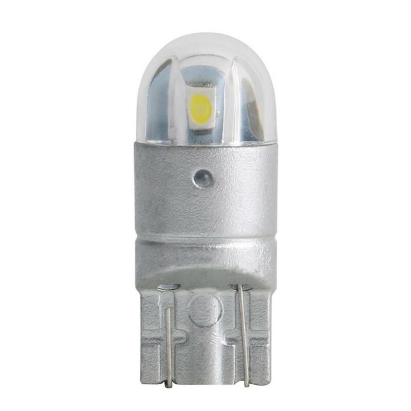 2Pcs T10 3030 DC12V LED Auto Wedge Lampe Auto Marker Licht Tür Karte Dome Birne Signal Lampe Montage