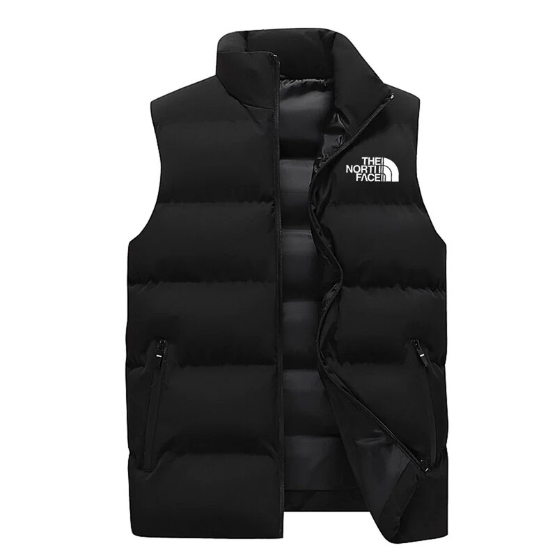 North men's sleeveless vest, down jacket, Galaco insulation, standing, fashionable, winter, debut