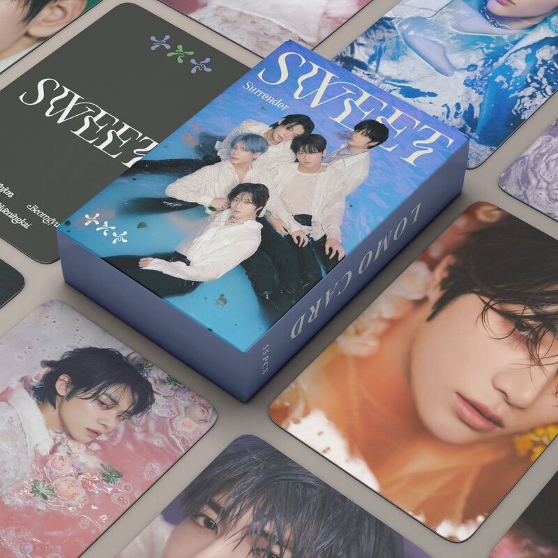 Kpop TXT PhotoCards Álbum japonés Sweet lomo cards, minisode 3: TOMORROW Photo Cards para estudiantes, fans collect card