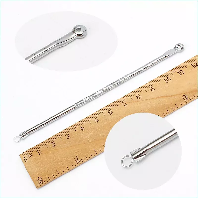Fashion New Blackhead extractions Blemish Needle Acne Extractor Remover clean Facial care tools