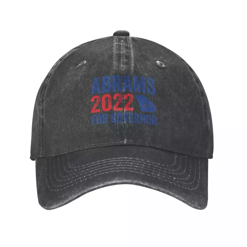 Stacey Abrams dla gubernatora 2022 kapelusz kowbojski czapka golfowa czapka przeciwsłoneczna kobiet w golfa na plaży