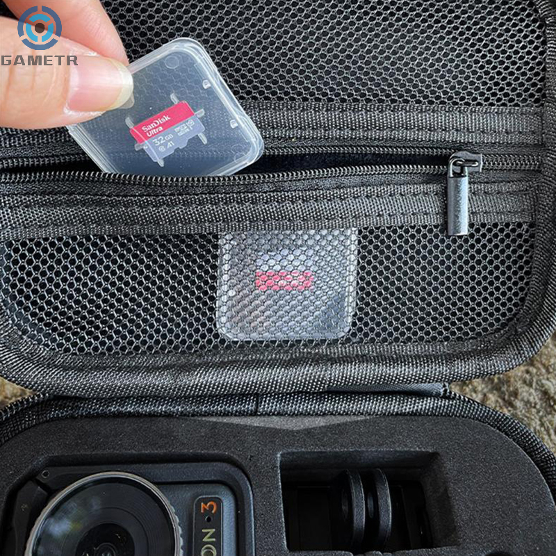 Mini torebka dla DJI Action 3 4 futerał do przenoszenia torba podróżna akcesoria do aparatu dla DJI Osmo Action 4 3 torba do przechowywania pudełko ochronne