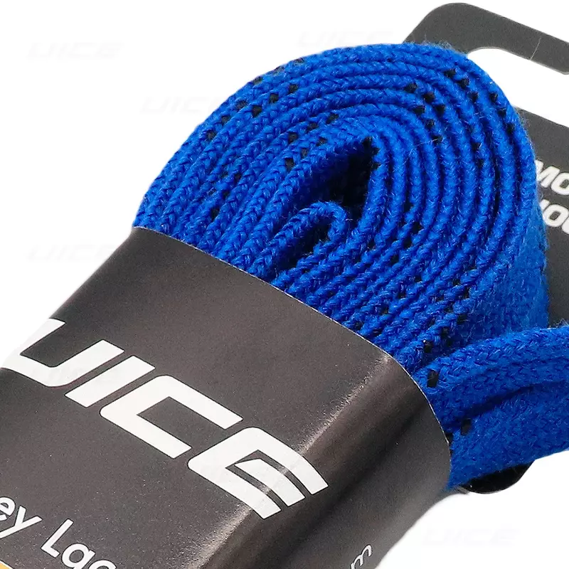 Ice Hockey Shoelaces 84/96/108/120in Ice Hockey Skate Laces Dual Layer Braid Extra Reinforced Tips Waxed Tip Design Shoe Lace