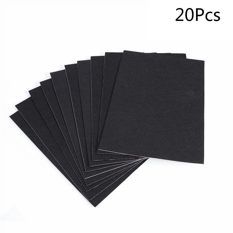 Black papel fieltro Self-adhesive Felt Sheets Multi-purpose for Art and Craft Making