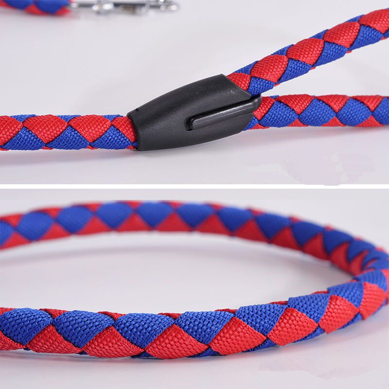 1.1 Meters Red Blue Chinese Dragon Dance Rope Accessories Braided Rope