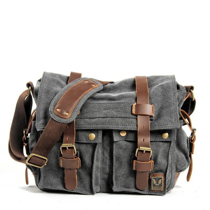 Холщовые кожаные мужские сумки-мессенджеры I AM LEGEND Will Smith, большая сумка через плечо, мужской портфель для ноутбука, дорожная сумка