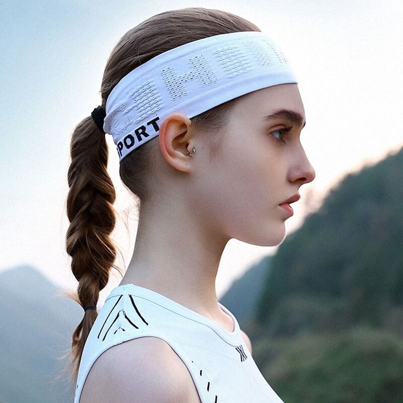 Summer Outdoor Running Sun Shade Hat for Men Women Breathable Sports Elastic Sweat-absorbing Hair Band Empty Top Sunscreen Hat