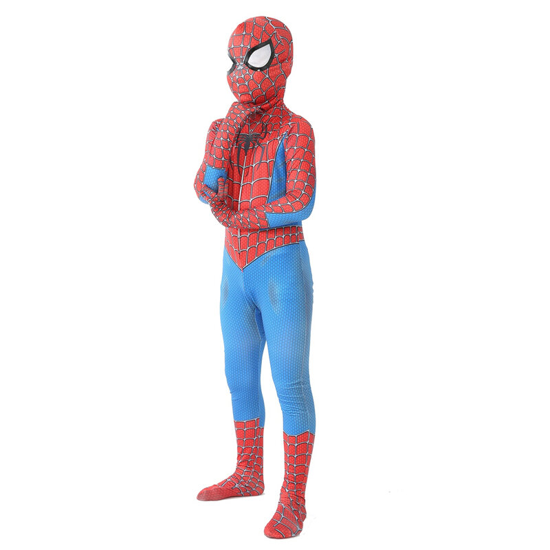 Super-herói Cosplay para crianças, linha completa, traje de Homem-Aranha, expedição herói, Myers, Remy, Pantera Negra, presentes de Halloween para meninos e meninas