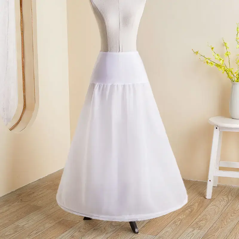 웨딩 드레스 포멀 드레스, 버슬 초대형 조절 가능한 피쉬본 로리타 웨딩 드레스, 이너 언더스커트