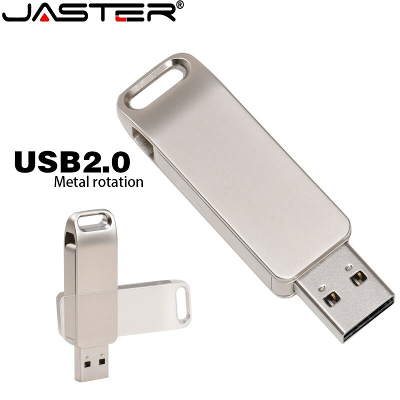 JASTER własne LOGO Metal USB 2.0 Flash Drive 4GB 8GB 16GB 32GB 64GB hurtownie pen-drivy sprawy handlowe pendrive U Disk