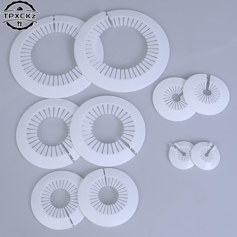 2 Pcs/lot NEW Wall Hole Duct Cover Shower Faucet Angle Valve Pipe Plug Decoration Cover Pipe Fittings Accessories