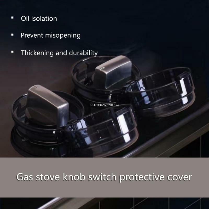 Защитная крышка для ручки газовой плиты, кухонная микроволновая печь, защитная крышка для включения и выключения плиты, защитный
