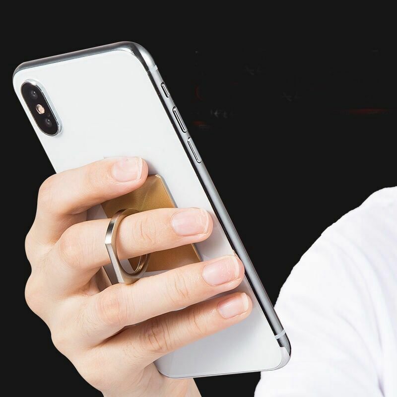 Anillo de dedo para teléfono móvil, soporte giratorio de 360 grados, accesorio redondo para Smartphone