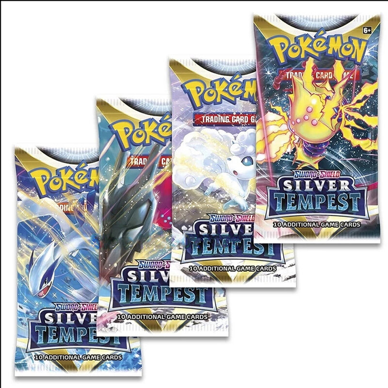Newest Pokemon Cards French PokemonTEMPORAL FORCES LOST ORIGIN Booster Box  PERDUE Fusion Trading Card Game Collection Cards Toy