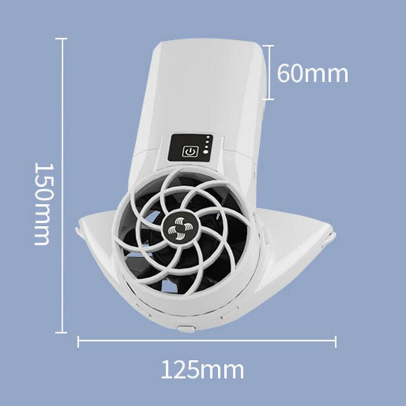 Ventilador portátil do chapéu duro, resfriamento do verão para a maioria Cap, ao ar livre, a maioria dos Caps Estilo, capacete seguro, Universal Cooling Ventilação