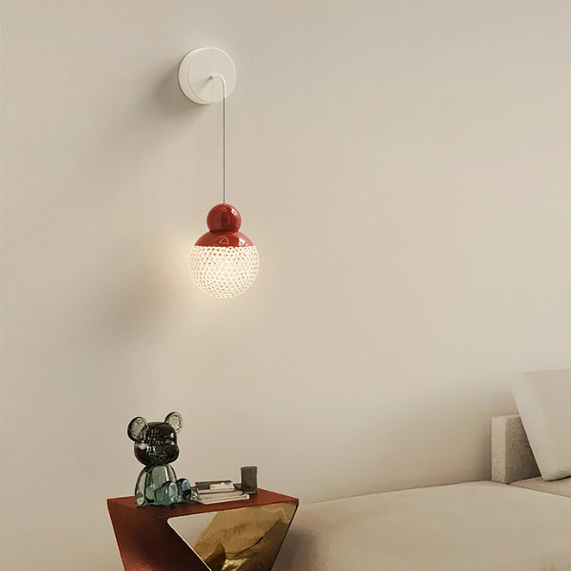 Nordic LED Pendant Lights, Art Decor, Bedside Chandelier, Lâmpada suspensa para quarto, Sala de estar, Sala de jantar