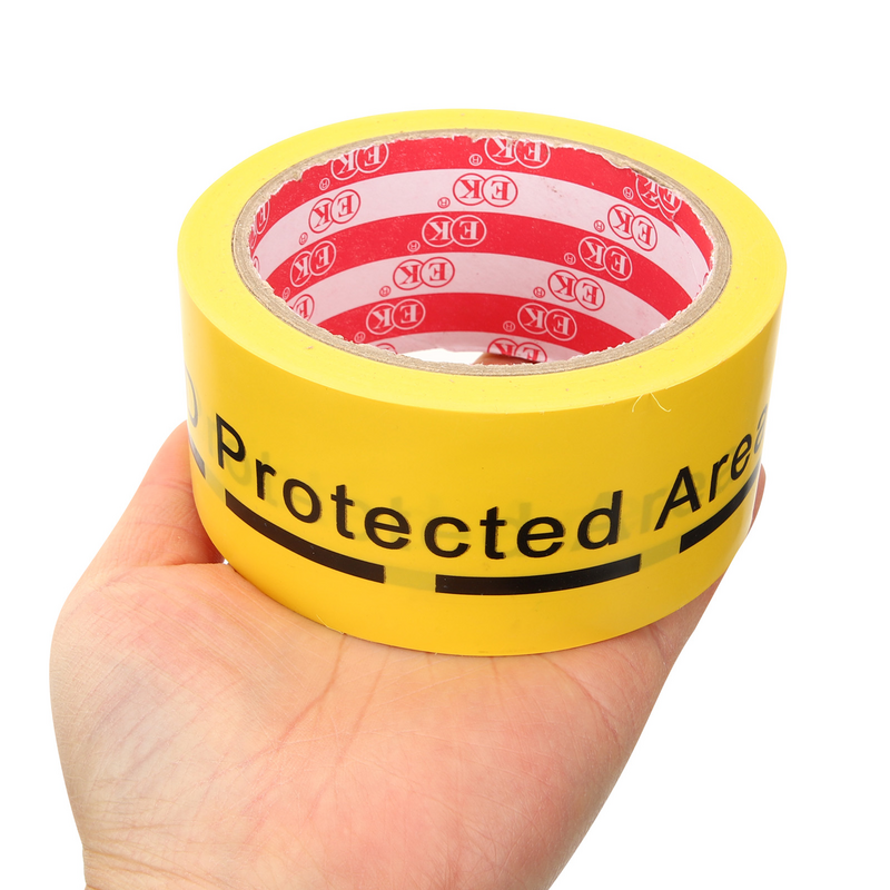 Stiker pita antistatis peringatan keselamatan elektrostatik kemasan pengiriman