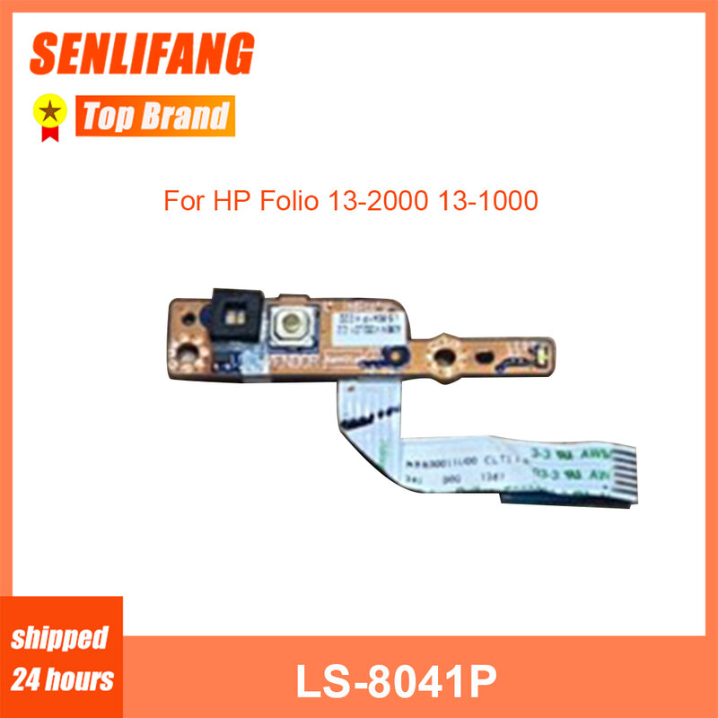 LS-8041P laptop power button board w kabel für hp folio 13-410 13-410 serie