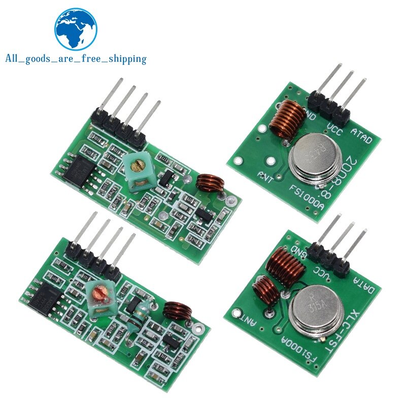 TZT умная электроника 433 МГц стандартный модуль для arduino/ARM/MCU WL diy 315 МГц/433 МГц беспроводной