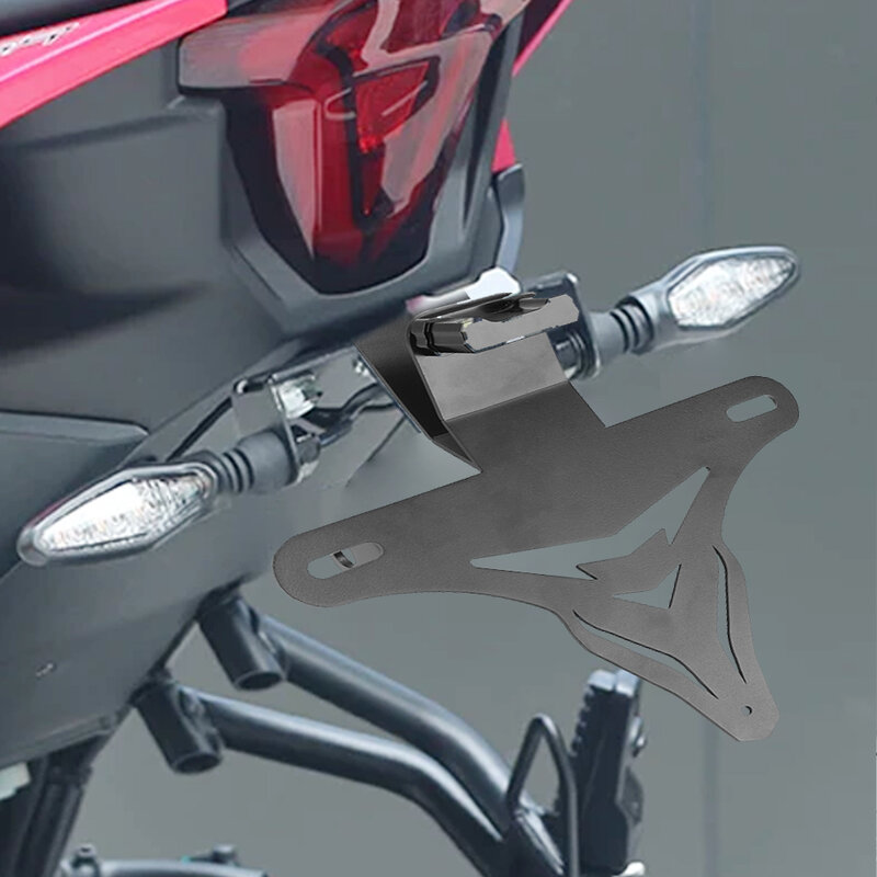 Soporte de matrícula trasera para motocicleta, marco de luz de giro para CFMOTO CF 250SR 250 SR SR250 2020 2021 2022 2023