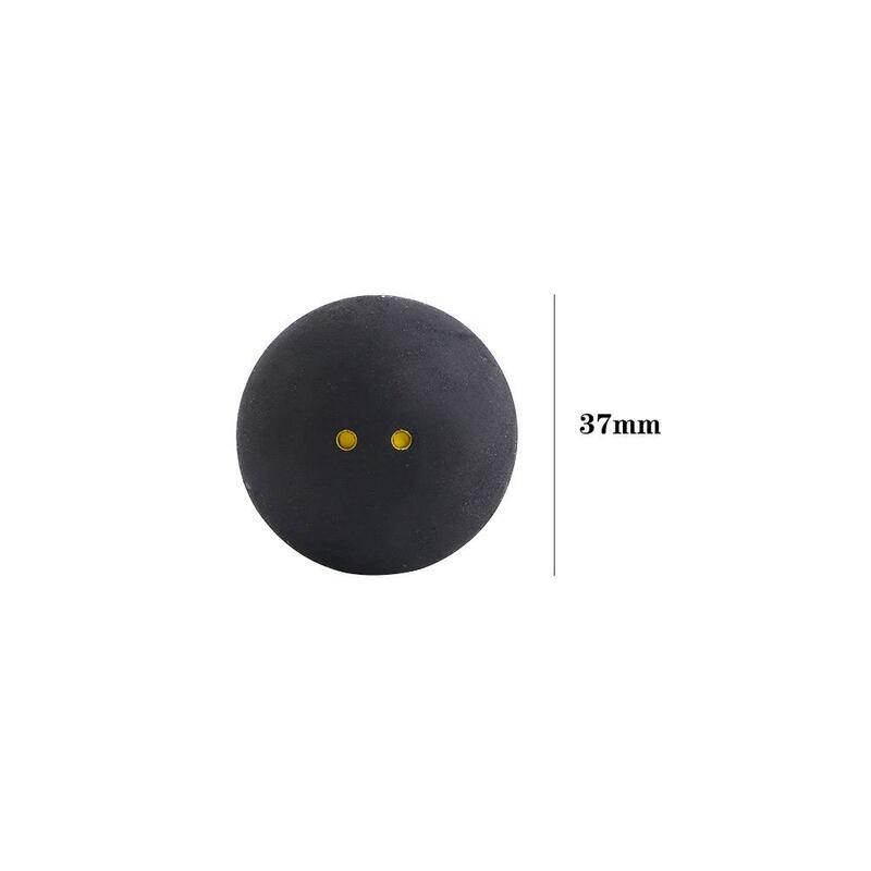 Тренировочный инструмент для игрока резиновые мячи для соревнований Сквош тренировочный мяч сквош с двумя желтыми точками мяч для сквоша низкоскоростной мяч