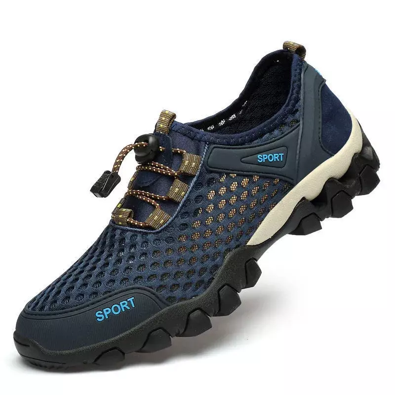Zapatillas de deporte transpirables para hombre, zapatos de moda para escalada, senderismo, playa al aire libre, Tenis descalzos, 2023