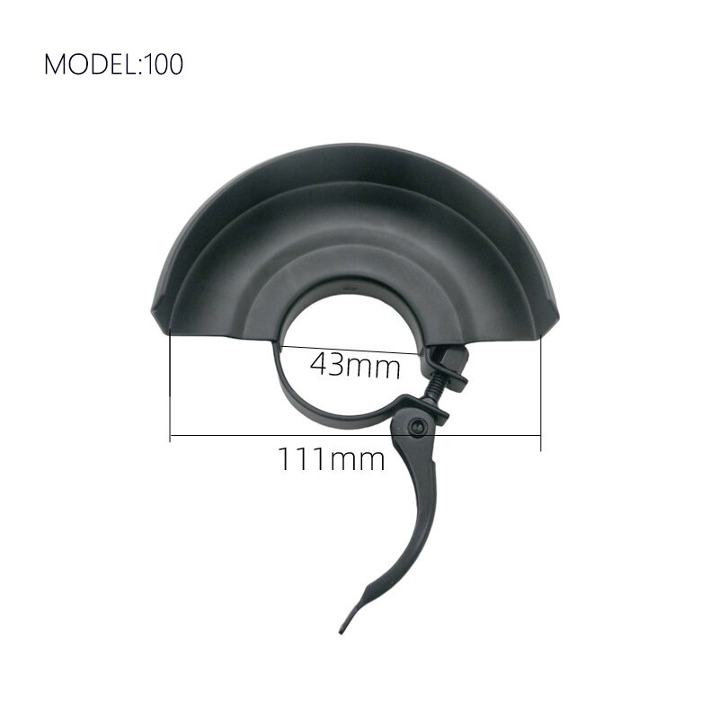 Capa protetora para rebarbadora, guarda de roda de disco, substituindo capas danificadas, 100mm, 115mm, 125mm