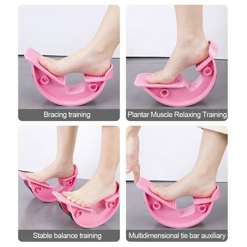equipment Achilles Tendinitis Yoga Fitness Foot Stretcher Rocker Muscle Stretch Auxiliary Board Calf Ankle Stretch Board