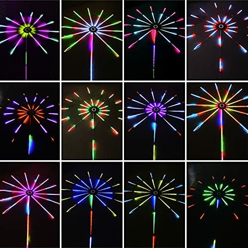 Luci a Led per interni RGB che cambiano colore luci intelligenti per fuochi d'artificio per la festa in camera da letto natale