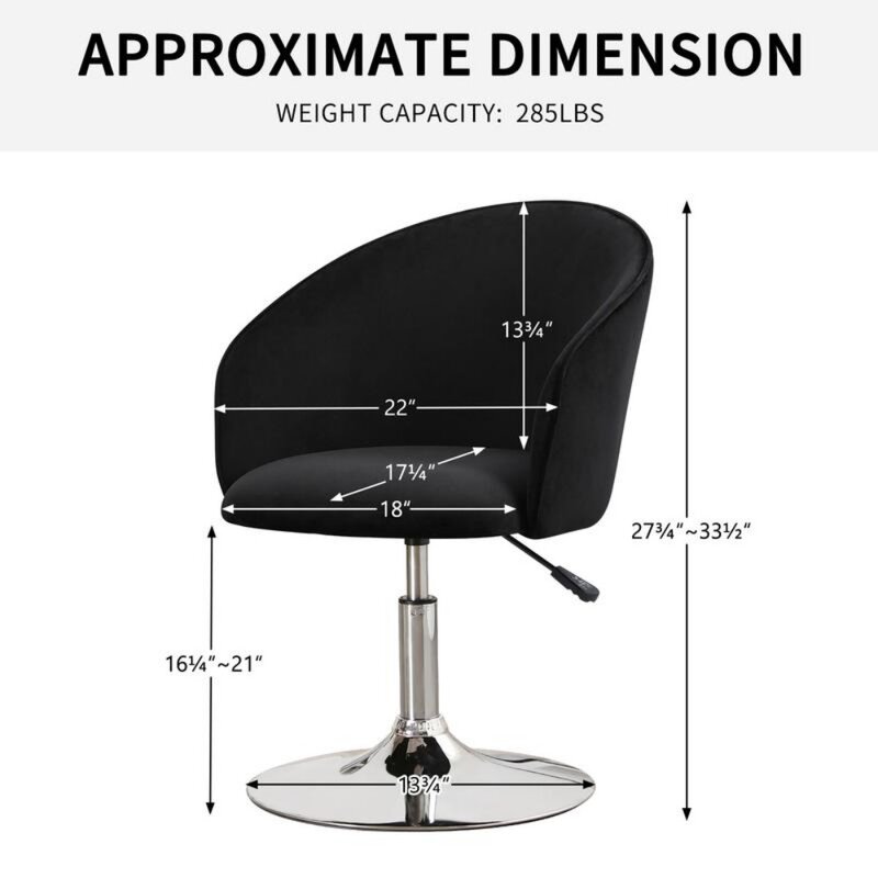 Velvet-Chaise de Bureau à Comcussion Réglable, Portable et Pliable, Accessoire Gratuit