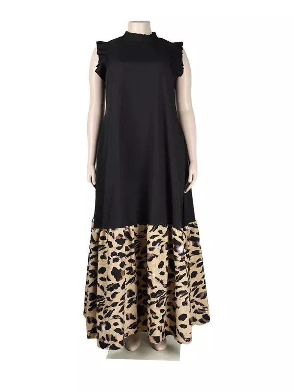 Платье Wmstar женское длинное, элегантная летняя одежда в стиле пэчворк, модное Макси-платье, большие размеры, Прямая поставка